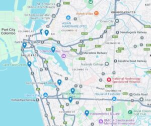 colombo-tourist-map