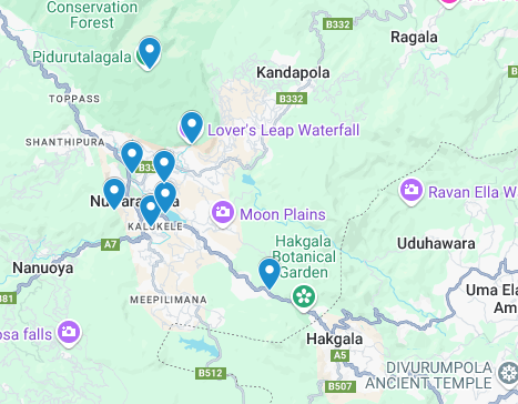 nuwaraeliya-tourist-map